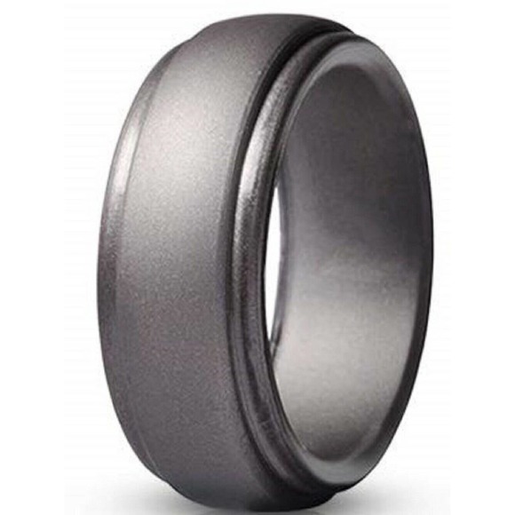 Silicone Wedding Rings (Set of 4) Color - Camo Combo 1 Mens Safety Rings - Picture 5 of 11